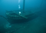 Wreck Dive Defiance Shipwreck, Thunder Bay, Michigan