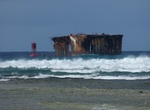 Visit Water Barge Shipwreck, Midway Atoll, Northwestern Hawaiian Islands