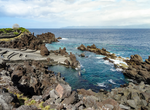 Swim at Piscina Naturais São Roque, Pico Island, Azores