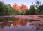 Photograph Cathedral Rock from Red Rock Crossing, Red Rock State Park, Arizona