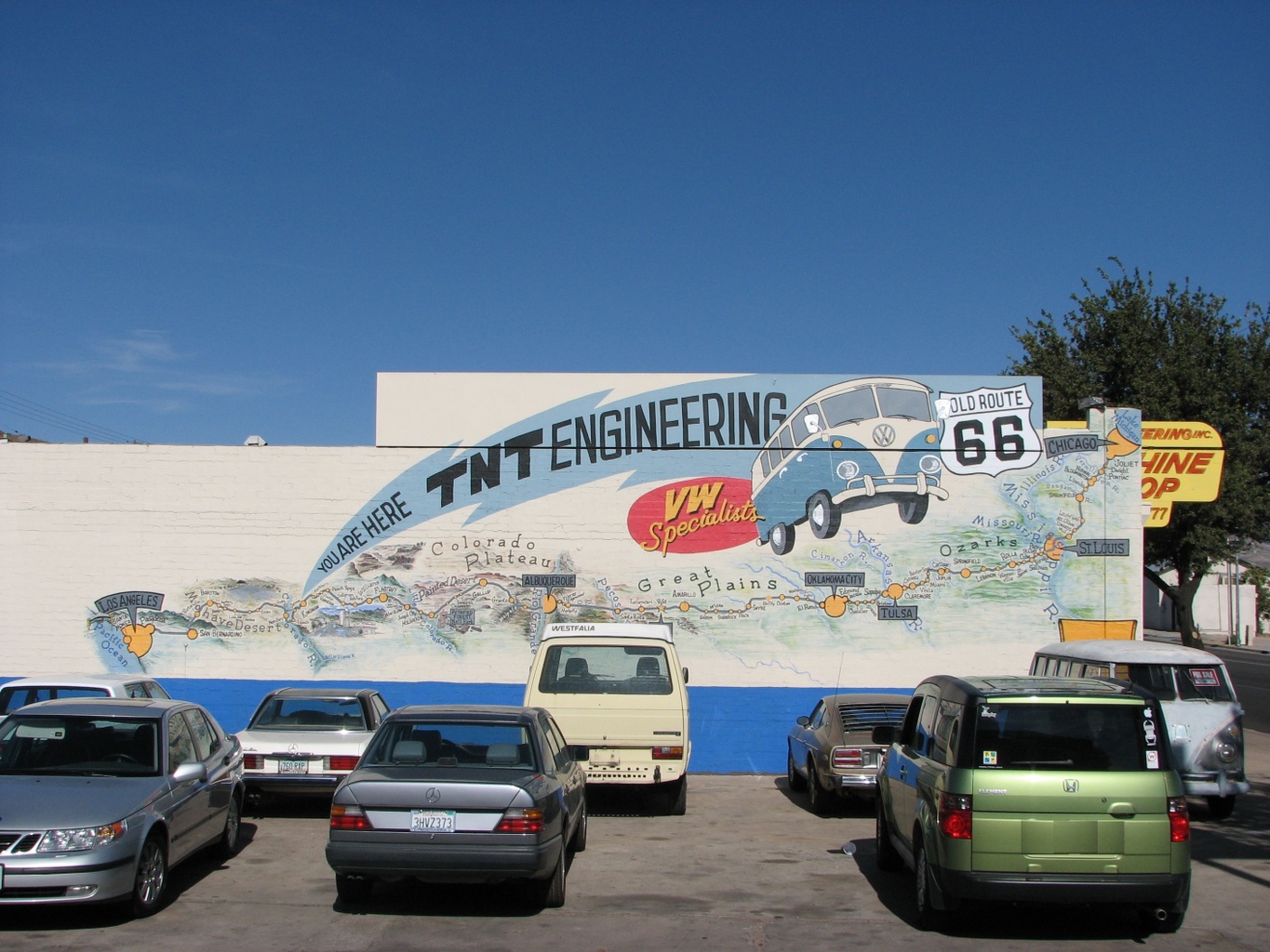 TNT Engineering Route 66 Mural
