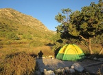 Camp at Pine Springs Campground, Guadalupe Mountains National Park, Texas