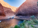 Hike Kuniya Walk to Mutitjulu Waterhole, Uluru, Northern Territory, Australia