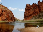 Explore Glen Helen Gorge, West MacDonnell National Park, Northern Territory, Australia