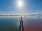 See Lucin Cutoff, Great Salt Lake, Utah