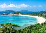 Visit Aharen Beach, Tokashiki Island, Japan