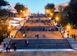 Climb Potemkin Stairs, Odesa, Ukraine