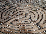 See Lands End Labyrinth & Mile Rock Beach at Lands End Lookout, San Francisco, California