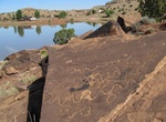 See Lyman Lake Petroglphys, Lyman Lake State Park, Arizona