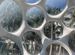 See Buckminster Fuller's Fly's Eye Dome, Miami Design District, Florida