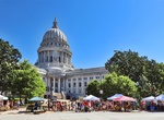 Shop Dane County Farmers Market, Madison, Wisconsin