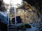 Explore Blue Grotto Cave, Lava Beds National Monument, California