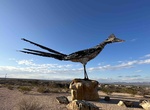 See Recycled Roadrunner Sculpture, Las Cruces, New Mexico