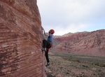 Rock Climb Cannibal Crag, Red Rock Canyon, Nevada
