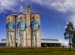 See Barraba Silo Art, Barraba, NSW, Australia
