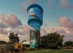 See Lockhart Water Tower Mural, Lockhart, NSW, Australia