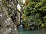 See Neck Creek Waterfall, Lake Hāwea, New Zealand
