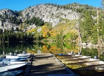 Camp at Lake George Campground, Mammoth Lakes, California