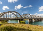 Cross Balclutha Road Bridge, South Otago, New Zealand