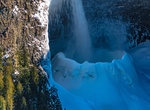 See Helmcken Falls Ice Cone, British Columbia, Canada