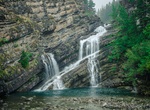See Cameron Falls, Waterton Lakes National Park, Alberta, Canada