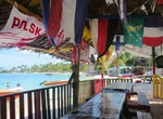 Drinks at Black Boy And Debbie Beach Bar, Salt Whistle Bay, Mayreau, Grenadines