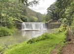 Swim at Kilauea Stone Dam, Kauai, Hawaii