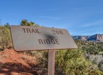 Mountain Bike Ridge Trail, Sedona, Arizona