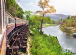 See Wang Pho Viaduct, Sai Yok, Kanchanaburi, Thailand