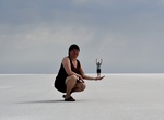 Take a Bonneville Salt Flats Perspective Photo, Utah
