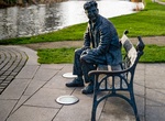 See Brendan Behan Statue, Dublin, Ireland