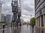 See North Dock Cranes, Canary Wharf, London, England