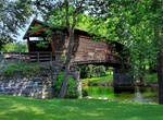 See Humpback Covered Bridge, Covington, Virginia