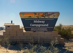 Camp at Midway Campground, Imperial Sand Dunes, California