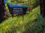 Camp at Steel Bridge Campground, Douglas City, California