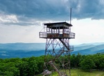 See Rich Mountain Fire Tower, Mena, Arkansas