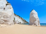 See Monolite Pizzomunno, Vieste, Puglia, Italy