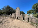 Visit Giants' grave of Coddu Vecchiu, Arzachena, Sardinia