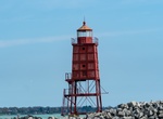 See Racine North Breakwater Light, Racine, Wisconsin