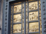 See Gates of Paradise, Florence Baptistery, Florence, Italy