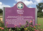Visit Milam's House Historical Marker, Glendora, Mississippi