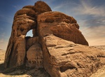 See Baby Elephant Rock, Tayma Oasis, Saudi Arabia