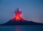 See Anak Krakatoa Volcano, Anak Krakatoa, Indonesia