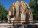 See Teepee Fountain, Thermopolis, Wyoming