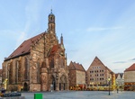Visit Frauenkirche, Nuremberg, Germany