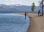 Visit Sand Point Picnic Area, Yellowstone Lake, Yellowstone National Park, Wyoming