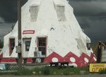 See Old Kramer's Wigwam Teepee Gas Station, Browning, Montana