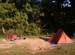 Camp at Ozark Campground, Buffalo National River, Arkansas