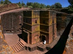 See Bete Giyorgis (Church of St. George), Lalibela, Ethiopia