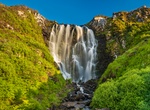Hike to Clashnessie Falls, Sutherland, Scotland